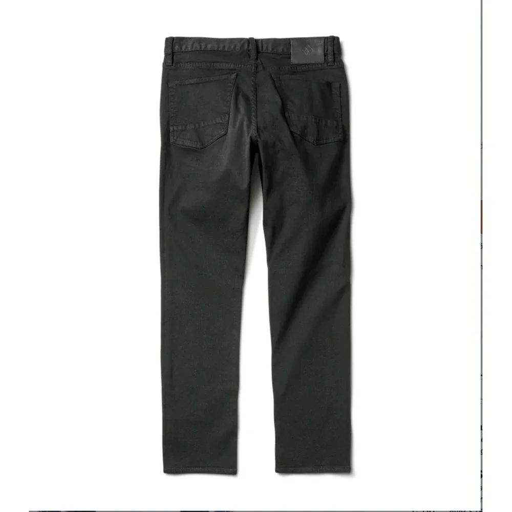 Roark Hwy 133 5-Pocket Pant Slim Straight Denim Black 2 Men's 36x32 NEW - Picture 7 of 7